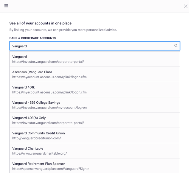 Wealthfront vs. Ally Invest